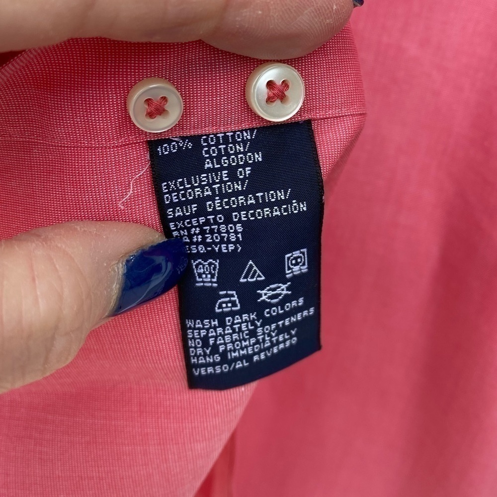 Tommy Hilfiger Classic Button Up Size L - Picture 6 of 6